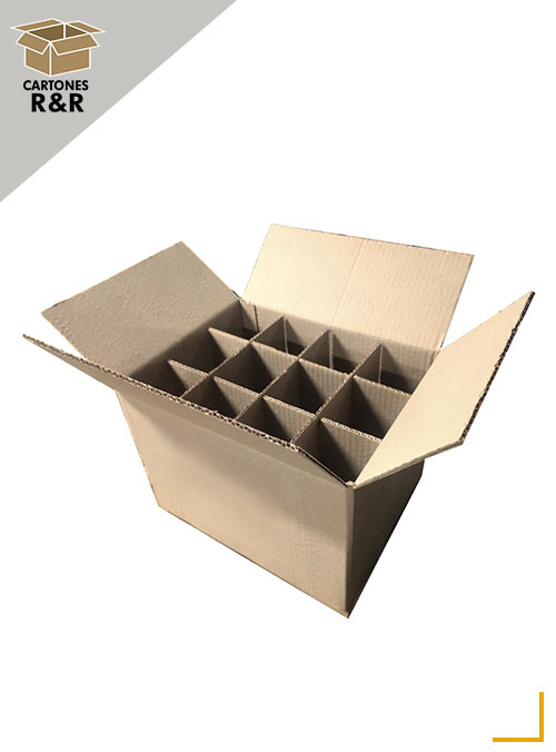 cajas carton con separadores